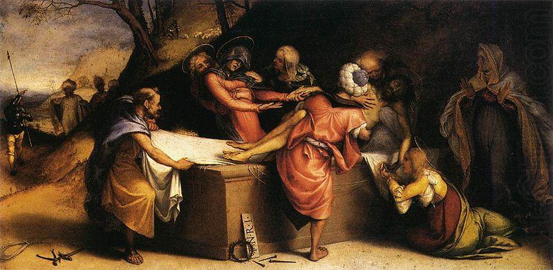 The Deposition, Lorenzo Lotto